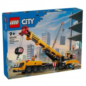 Lego City Yellow Mobile Construction Crane